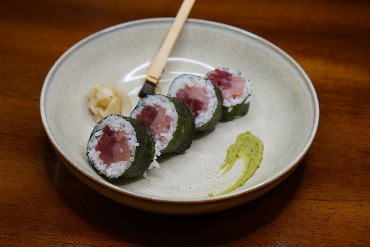 Roll and wasabi
