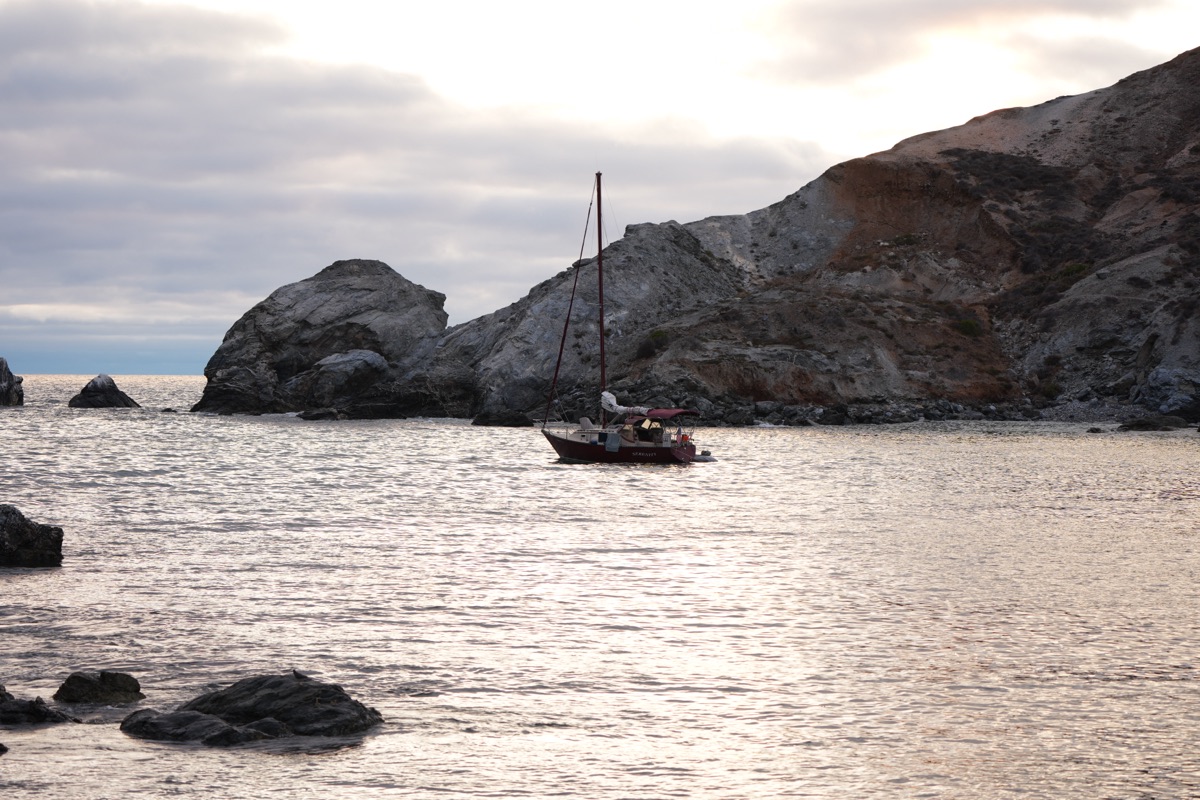 Dusk in the cove
