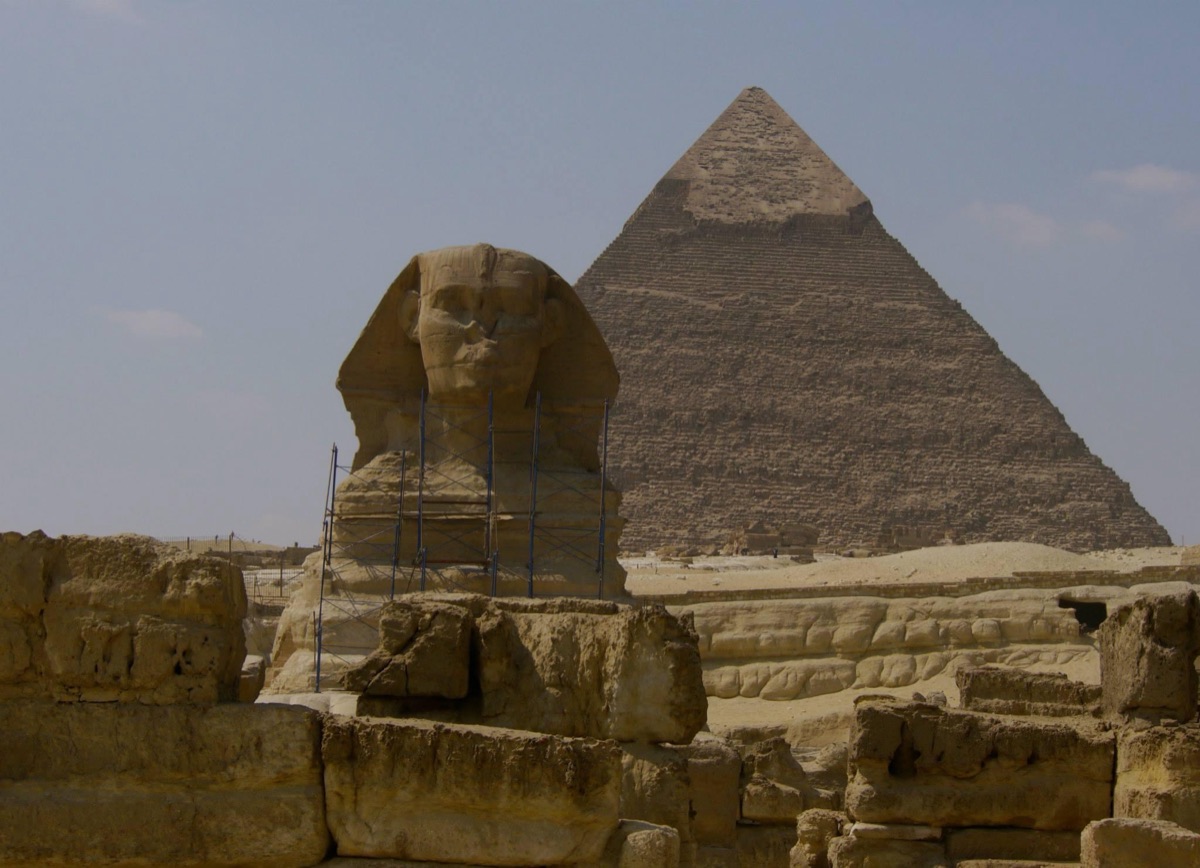 Sphinx and Khafre