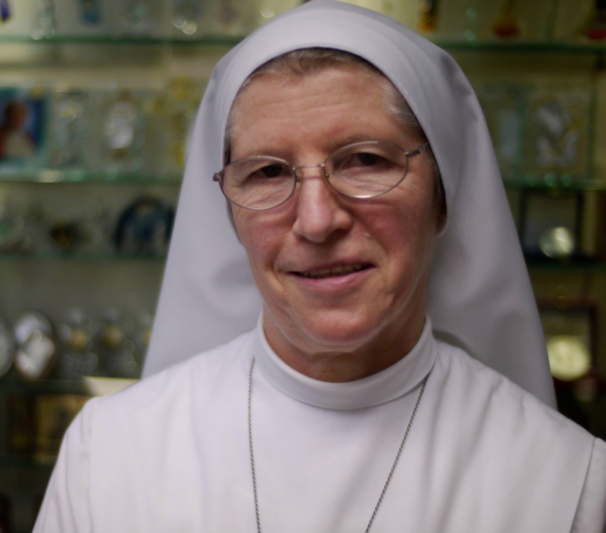 Sister, behind the counter