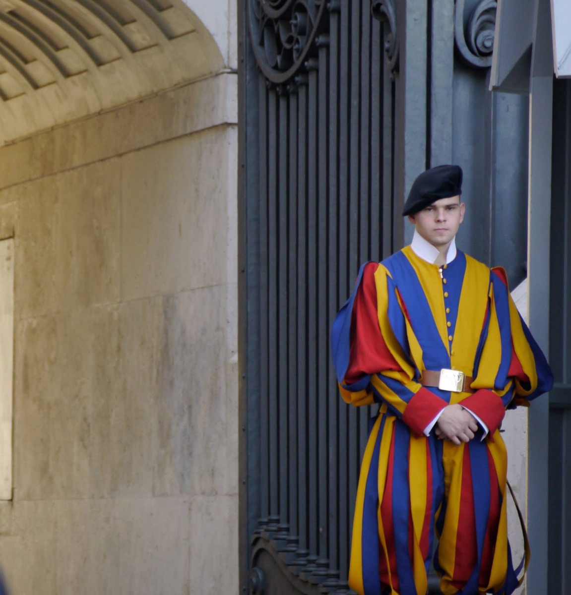 Swiss Guard at the gate